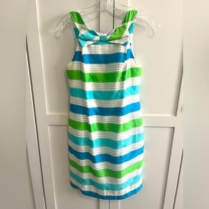 Lilly Pulitzer Henley Dress, gorgeous corded organza stripe